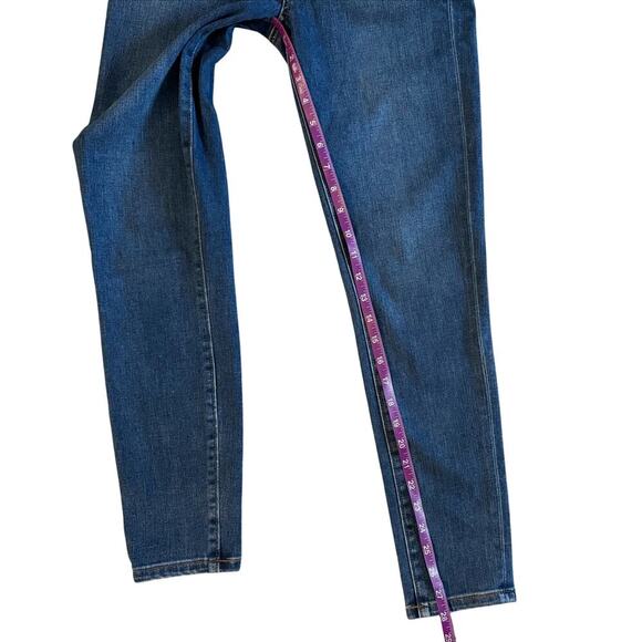Ann Taylor Jeans Women's Size 4 Blue The Skinny Super High Rise Preppy 1143 - Picture 8 of 11